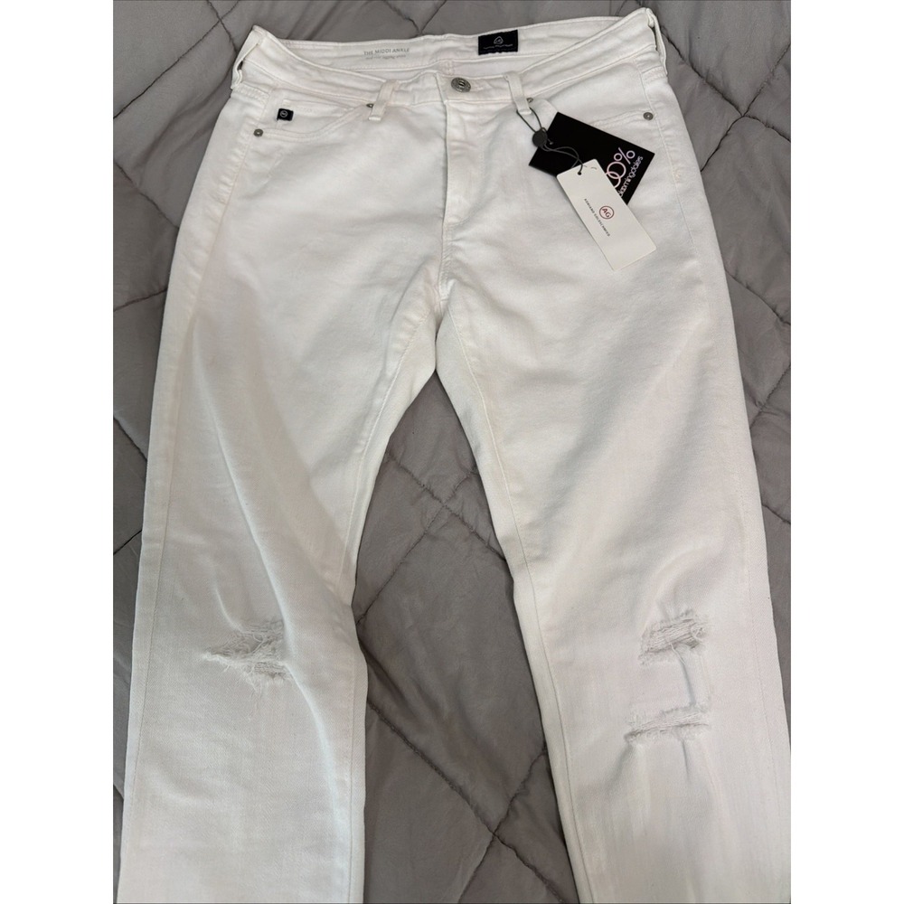 NEWAdriano Goldschmied AG Womens Jeans Size 26 Middi Ankle Mid Rise